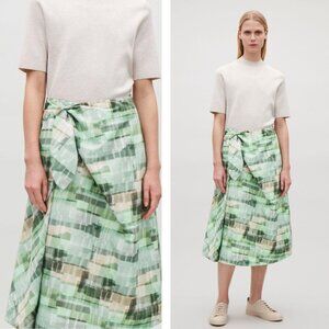 COS High Waisted Wrap Skirt 2